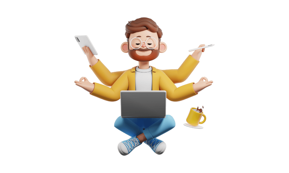 Un ambassadeur TTR Gestion présentant l'application